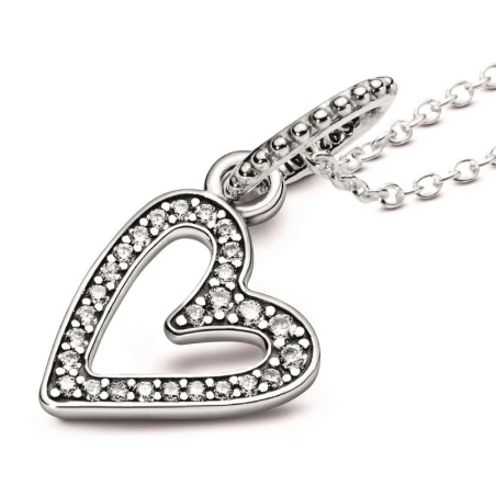 Collar Corazón Brillante de Pandora 398688C01