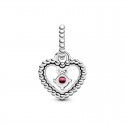 Charm Pandora colgante Corazón Piedra de Nacimiento Julio 798854C08