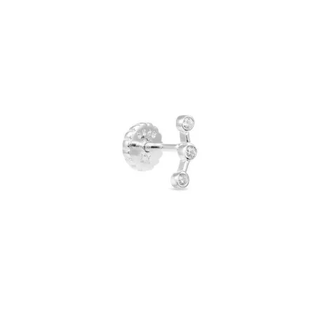 Piercing Luxenter Qant Mujer Plata y Circonitas PIR0500000