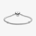 Pulsera Pandora Mujer cierre corazón 590719-16
