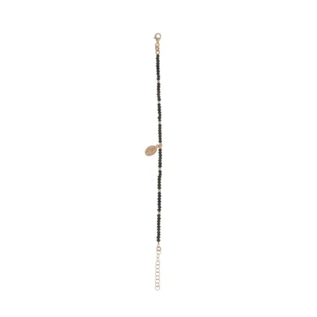 Pulsera Plata arxis chapita baño de oro D5092BK0112 DR0419,5