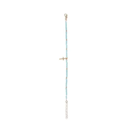 Pulsera Plata arxis cruz baño de oro D5092BK0113 DR0519