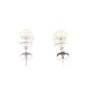 Pendientes arxis Plata Shiny Face perla orgánica 8 milímetros