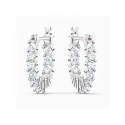 Pendientes Swarovski Aro Vittore Mini Baño Rodio 5562126
