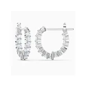 Pendientes Swarovski Aro Vittore Mini Baño Rodio 5562126