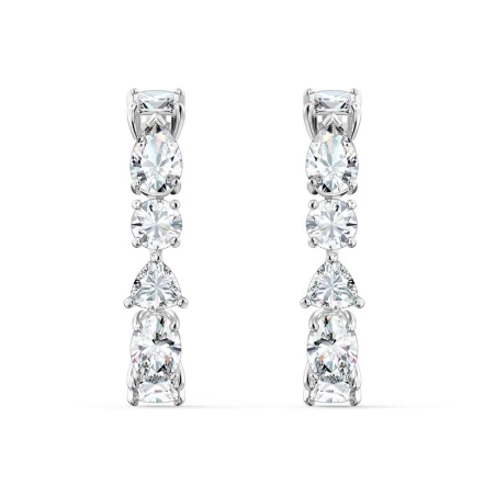 Pendientes Swarovski Tennis Deluxe Mixed Baño Rodio 5563322