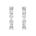 Pendientes Swarovski Tennis Deluxe Mixed Baño Rodio 5563322