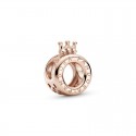 Charm Pandora Rose Logo y Corona 789036C00
