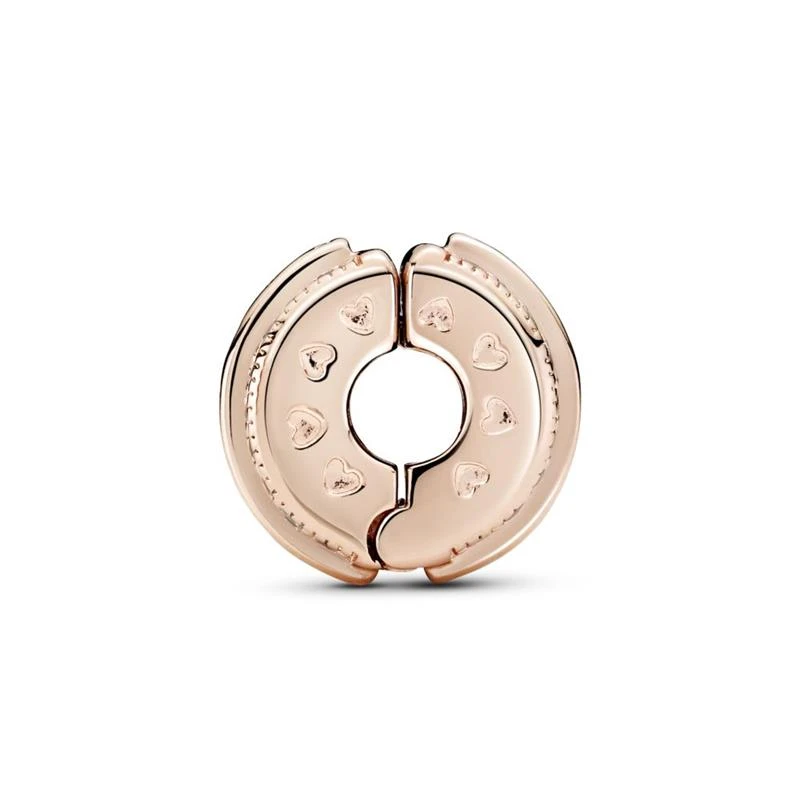 Clip Pandora Rose Logo Líneas Brillantes 789042C01