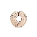 Clip Pandora Rose Logo Líneas Brillantes 789042C01
