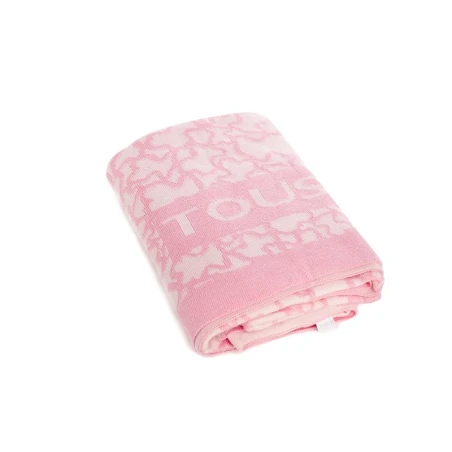 Manta TOUS Baby Kaos Rosa reversible 395821866