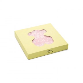 Manta TOUS Baby Kaos Rosa reversible 395821866 2