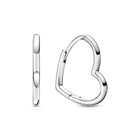 Pendientes Pandora Corazón Asimétrico 298307C00
