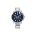 Reloj Tommy Hilfiger Hombre Mason Plateado Multifunción 1791788