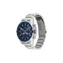 Reloj Tommy Hilfiger Hombre Mason Plateado Multifunción 1791788