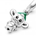 Charm colgante Pandora Ratón Gus Cenicienta Disney 798849C01