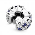Clip Pandora Brillante Azul 799171C01