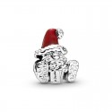 Charm Pandora Santa Claus sentado con Regalo 799213C01