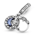 Charm colgante Pandora Cielo Crecente Luna y Estrellas 799216C01