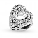 Charm Pandora Corazones Brillantes 799199C01