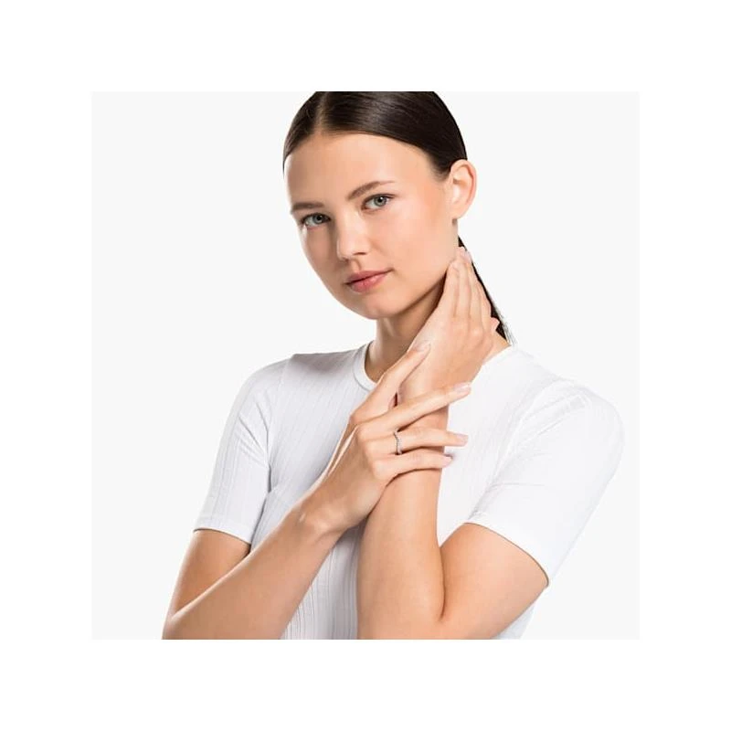 Anillo Swarovski Vittore V Baño Rodio TALLA 52 5572816