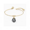 Pulsera Swarovski T Bar Baño Oro 5566149