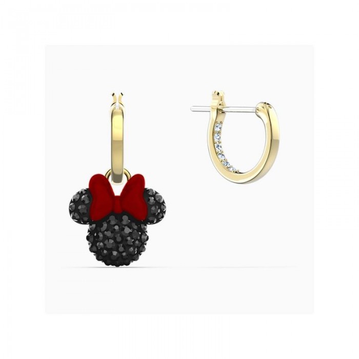 Pendientes Swarovski Mujer Minnie baño Oro 5566692