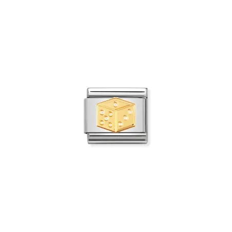Componible Classic DIVERSION acero y oro de 18k dado