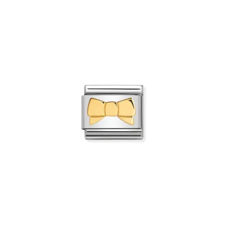 Composable Classic SIMBOLOS acero y oro 18k Lazo