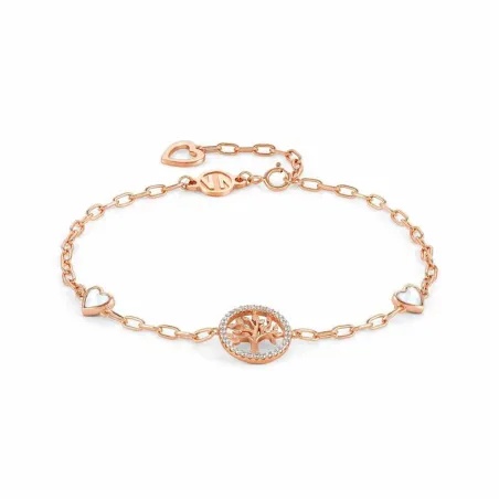 Pulsera VITA en plata 925, cz y piedras (E) Arbol vida ORO ROSA