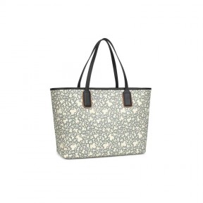 Capazo TOUS Mujer Grande Kaos Mini Beige y Negro 095900874 2