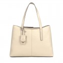 Bolso Shopping TOUS Mujer Grande Tous Icon Piel Beige 095900907
