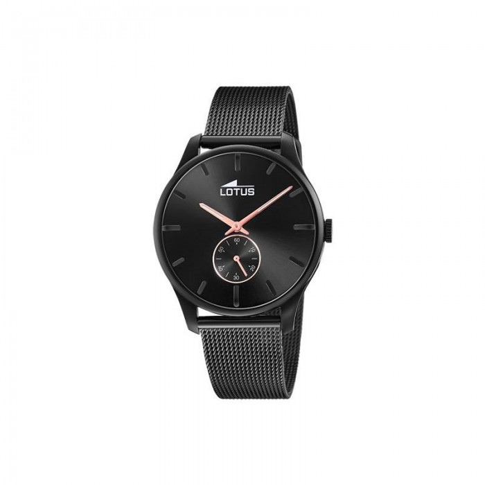 Reloj Lotus Minimalist Hombre Negro Analógico 18360/A