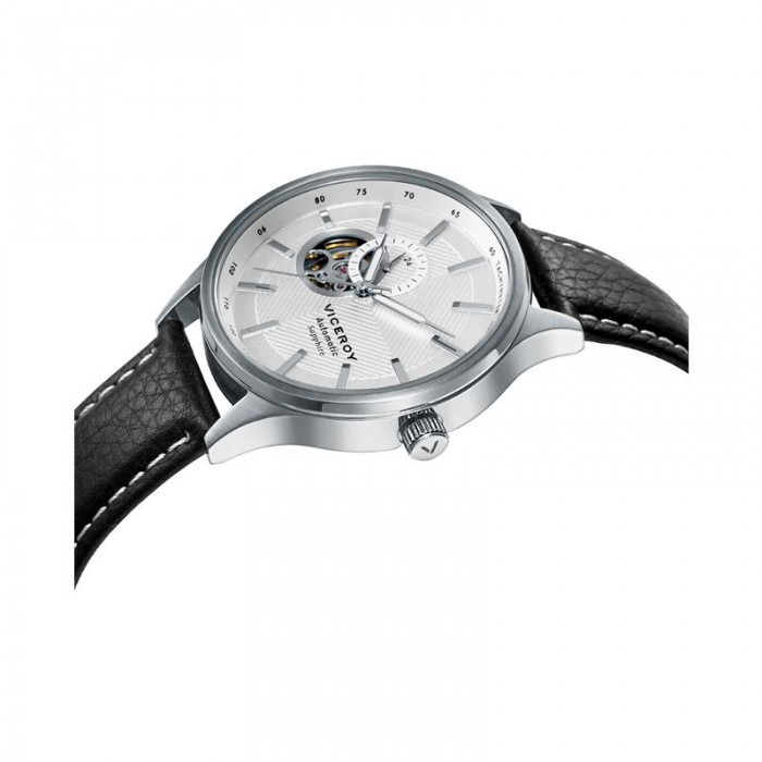 Reloj Viceroy BEAT Hombre Plateado y Negro Automático 471311-07