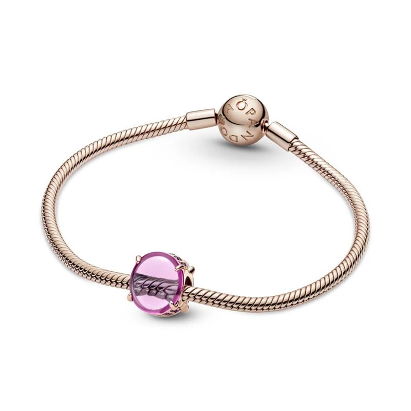 Charm Pandora Rose Cabujón Ovalado Rosa 789309C02