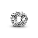 Charm Pandora Corazón Abierto con Flores Rosas 799281C01
