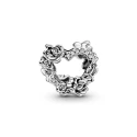 Charm Pandora Corazón Abierto con Flores Rosas 799281C01