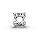 Charm Pandora Corazón Abierto con Flores Rosas 799281C01
