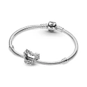 Charm Pandora Corazón Abierto con Flores Rosas 799281C01