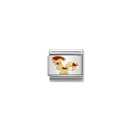 Componible Classic SIMBOLOS PAiSES acero, esmalte y oro de 18k Galo Barcelo