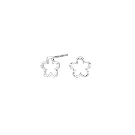 Pendientes Itemporality Mujer Plata Flor SEA-100-113-UU