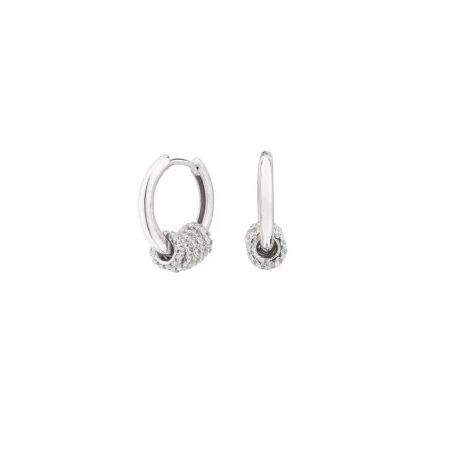 Pendientes Itemporality Mujer Plata Argollas y Circonitas SEA-101-110-UU