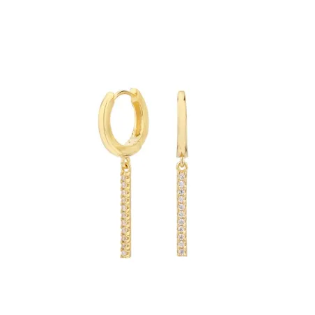 Pendientes Itemporality Mujer Plata Baño Oro y Circonitas SEA-201-126-UU