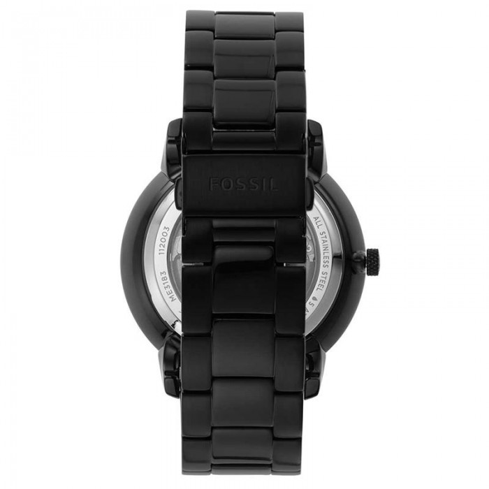 Reloj Fossil Neutra Automatic Hombre Automático Negro y Rosado ME3183