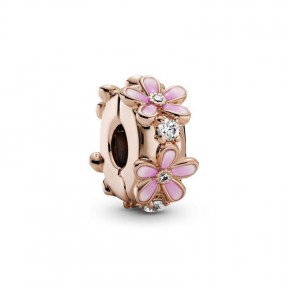 Clip Pandora Rose Margarita Rosa 788809C01
