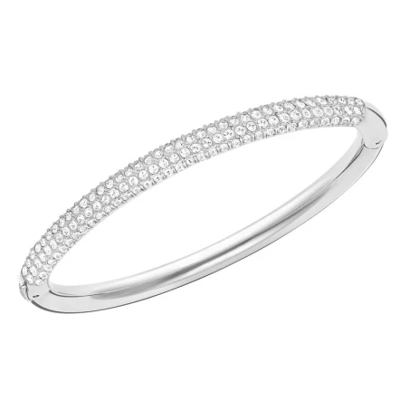 Brazalete Swarovski plateada cristales M