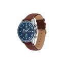 Reloj Tommy Hilfiger Parker Hombre Multifunción Marrón y Azul 1791837