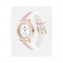 Reloj Tommy Hilfiger Niña Comunión Blanco y Rosa Analógico 1720015