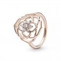 Anillo Pandora Rose Declaración Pétalos Rosa 189412C01