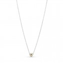 Collar Pandora Corazón Cúpula Dorada 399399C00-45
